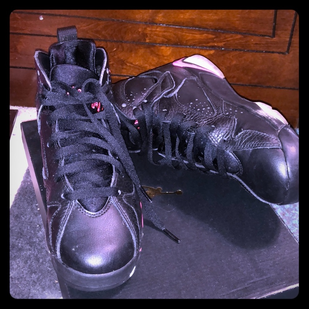 jordan retro 7 hyper pink/black